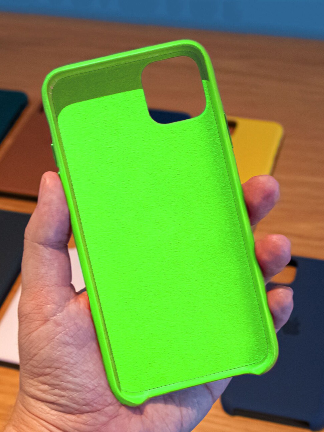 

macmerise iPhone 13 Pro Max Phone Back Case, Green