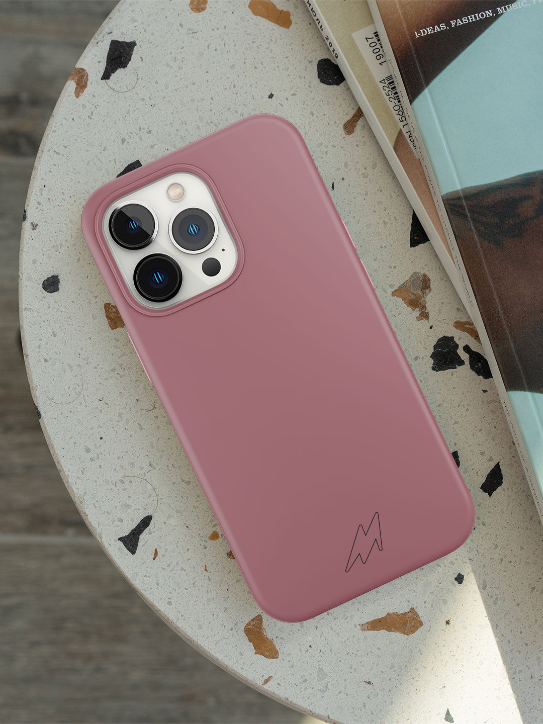 

macmerise iPhone 13 Pro Max Phone Back Case, Pink