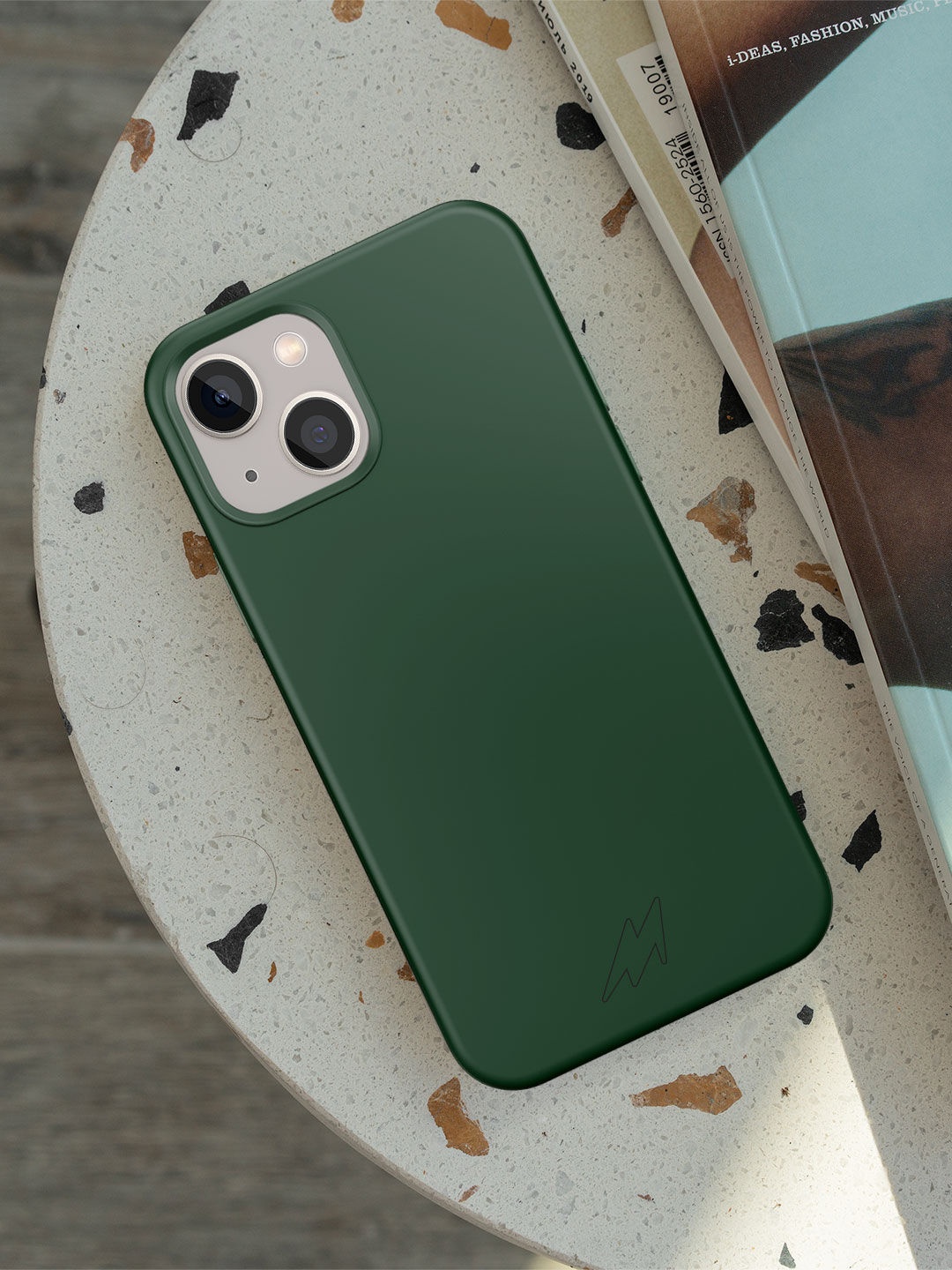

macmerise iPhone 13 Mini Phone Back Case, Olive