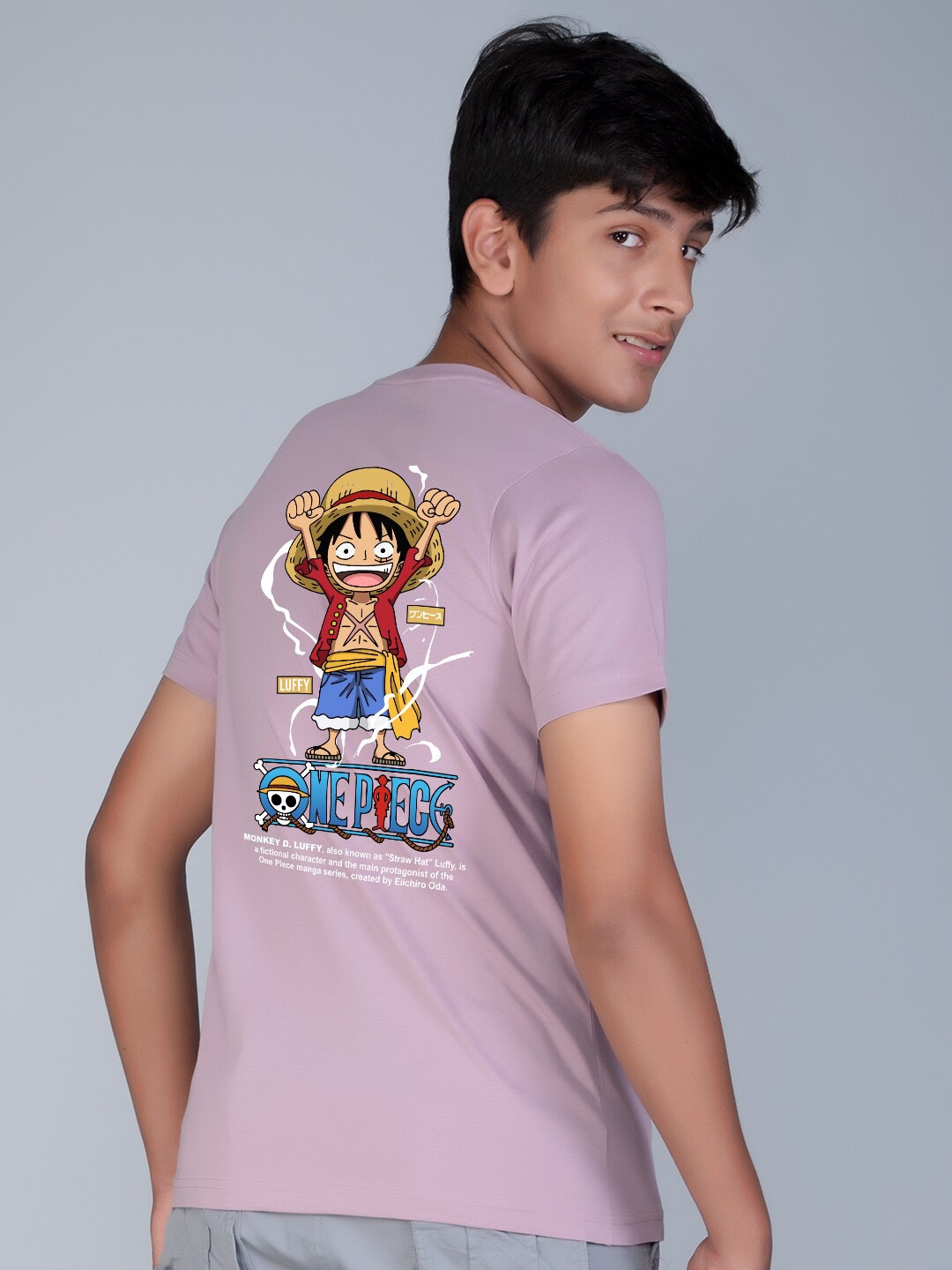 

Teeshut Boys Typography Printed Applique Cotton T-shirt, Purple