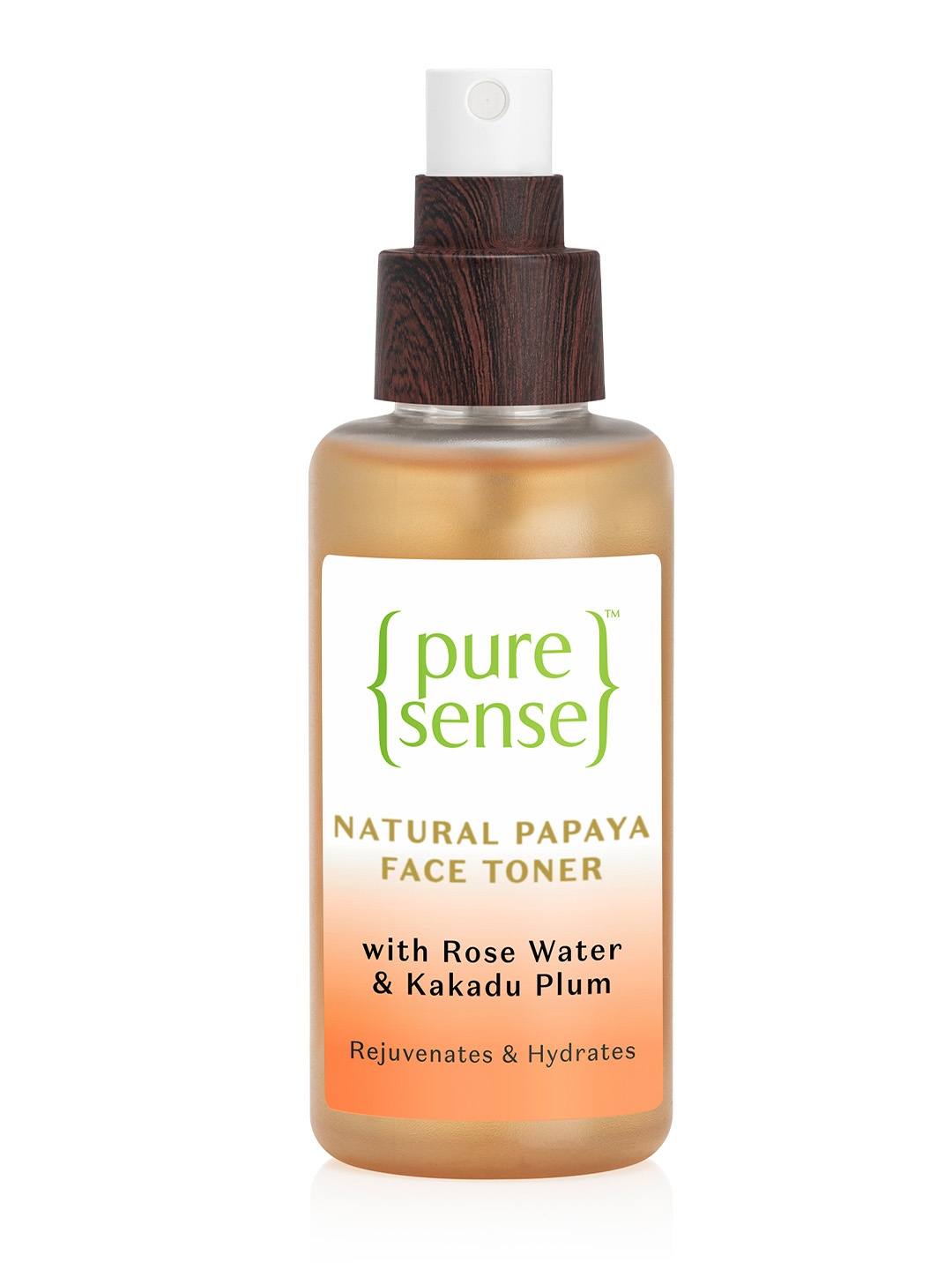 

Pure Sense Natural Papaya Face Toner for Revitalised & Glowing Skin 100ml, Transparent