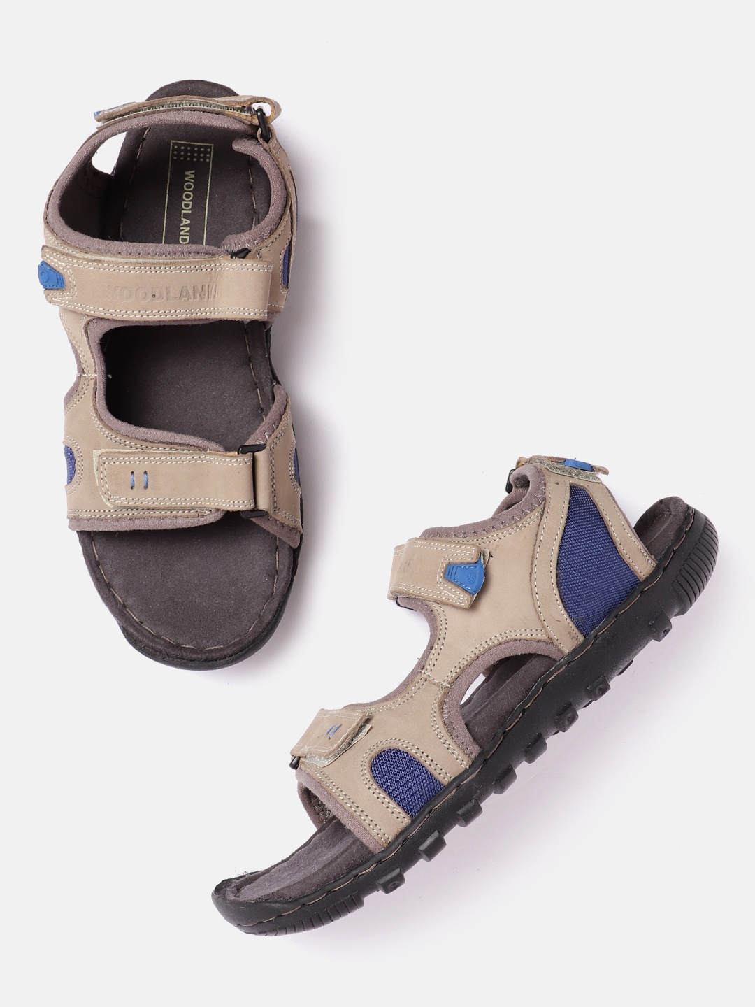 

Woodland Men Comfort Sandals, Beige