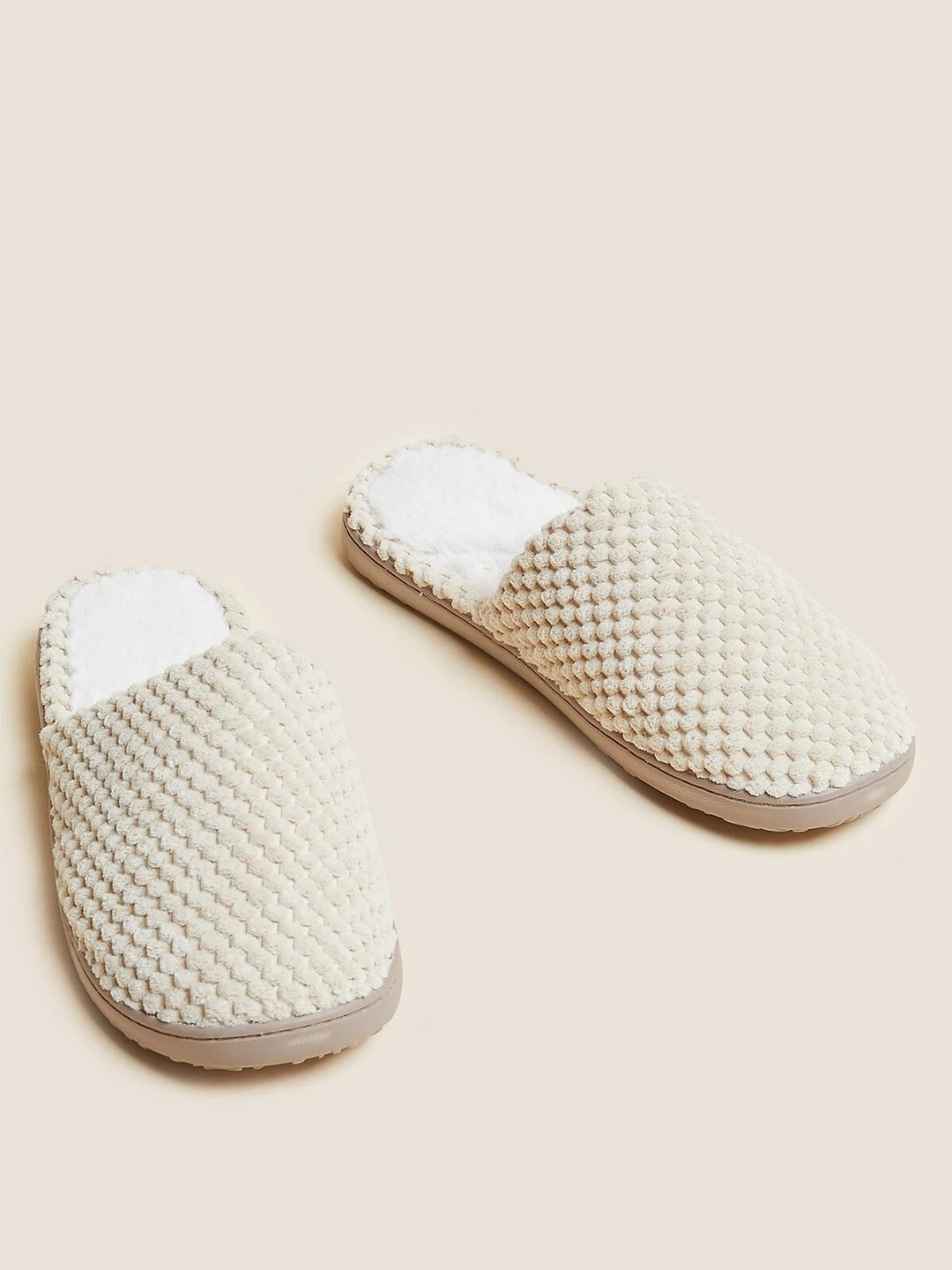 

Marks & Spencer Women Room Slippers, Cream