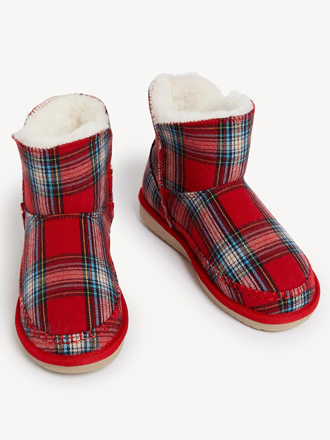 

Marks & Spencer Women Stich Detail Winter Boots, Red