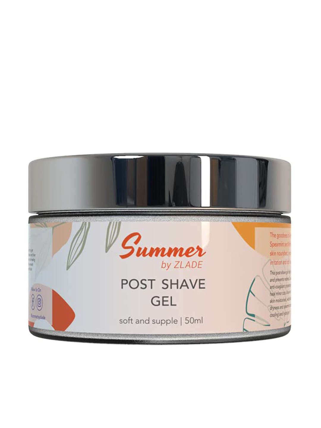 

ZLADE Summer Post-Shave Gel - 50 gm, White