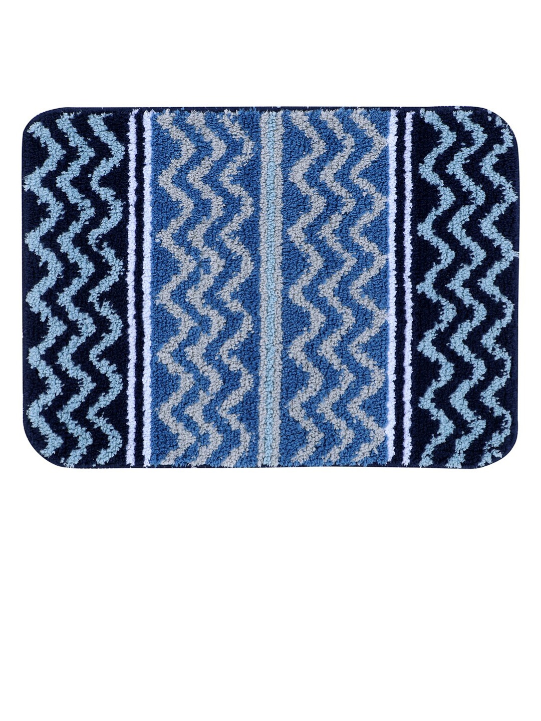 

Pano Waves Blue & Grey 1000 GSM Anti-Slip Bath Mat