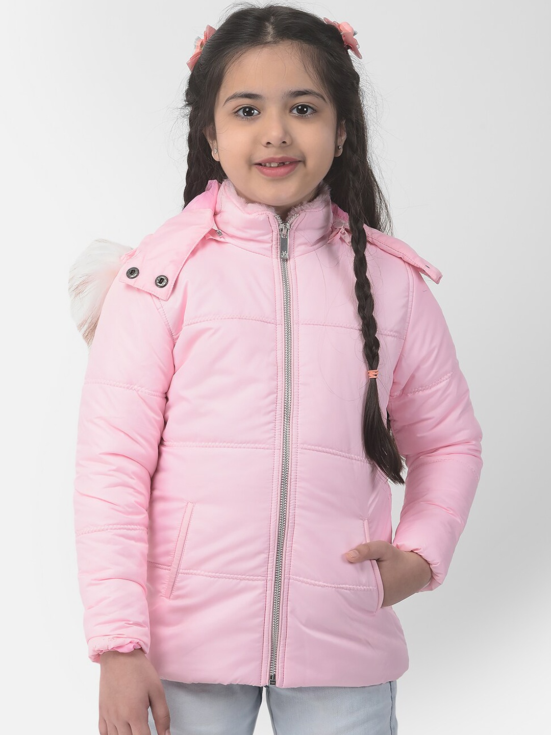 

Crimsoune Club Girls Padded Jacket, Pink