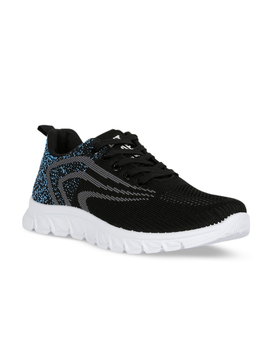 

London Rag Men Woven Design Sneakers, Blue