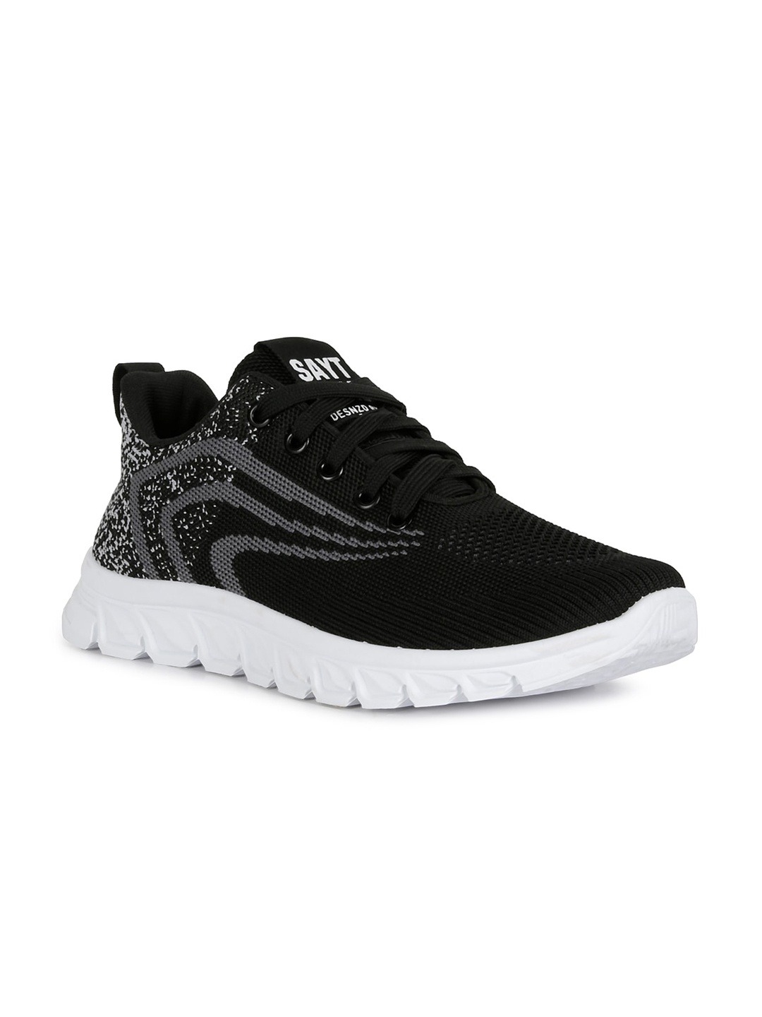 

London Rag Men Textured Sneakers, Grey