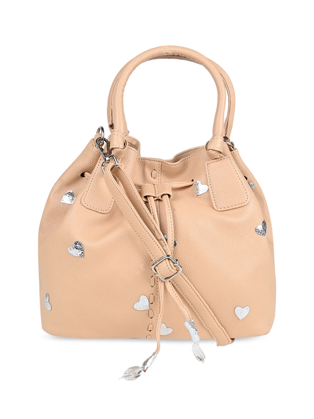 

Vdesi Bucket Handheld Bag, Cream