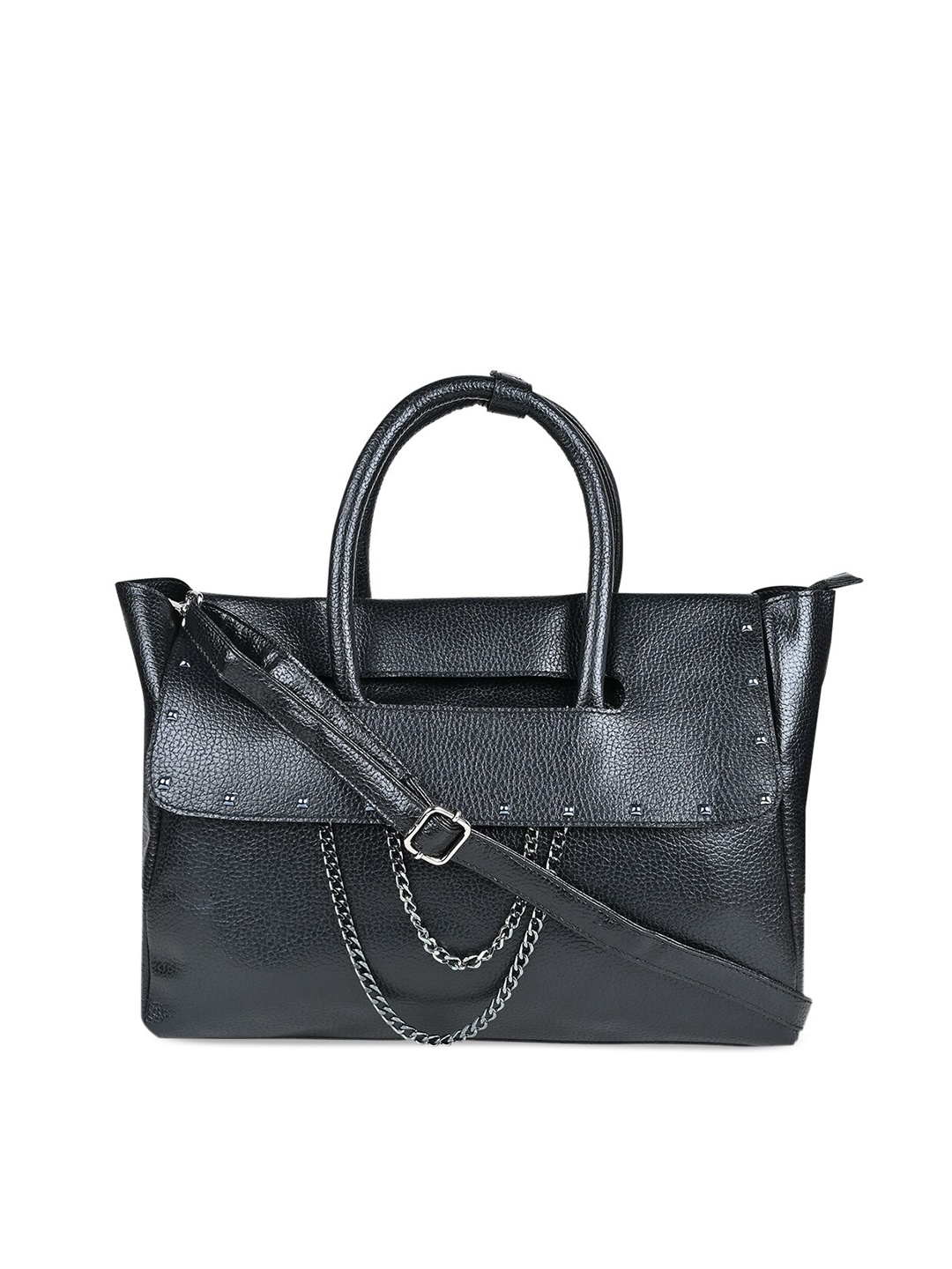 

Vdesi Structured Handheld Bag, Black