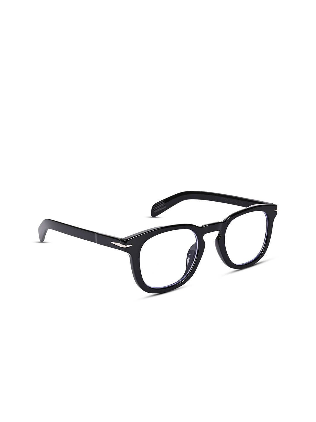 

Voyage Unisex Grey & Transparent Full Rim Square Frames