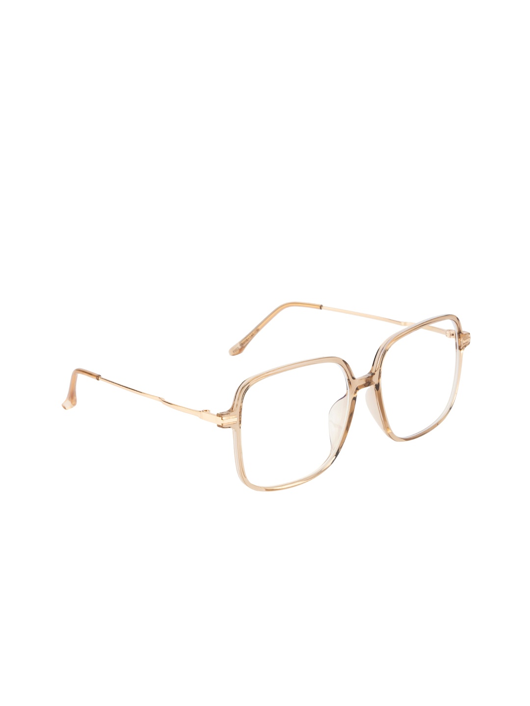 

Ted Smith Full Rim Hard Case Wayfarer Frames- TSF-F002_C5, Brown