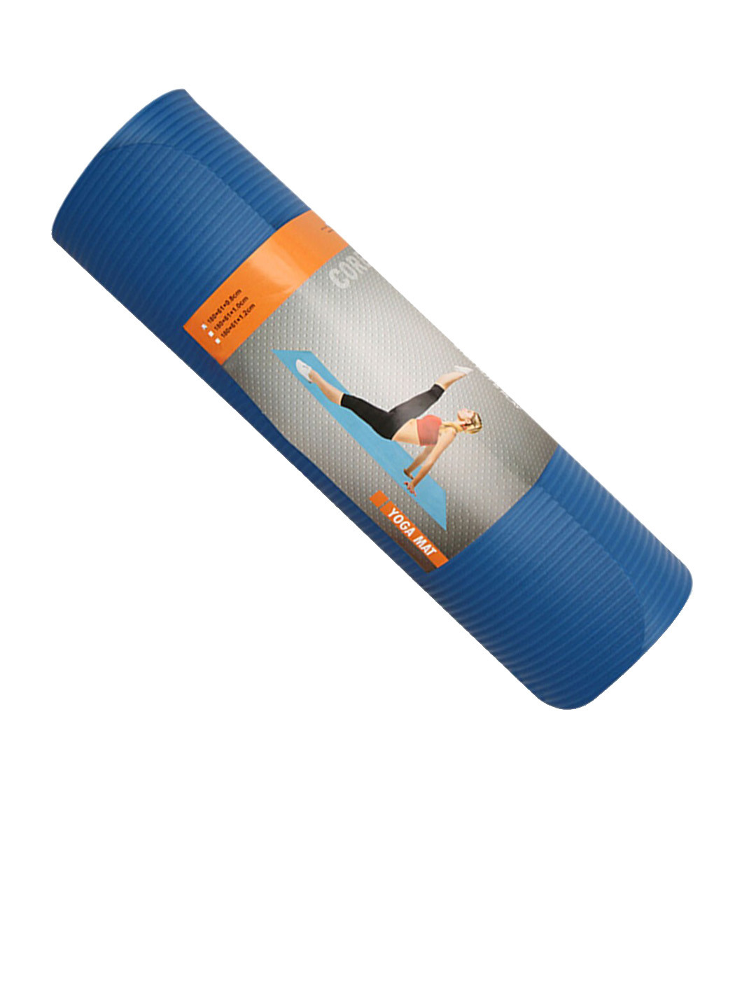 

NIVIA Rectangular Anti-Skid Yoga Mat, Blue