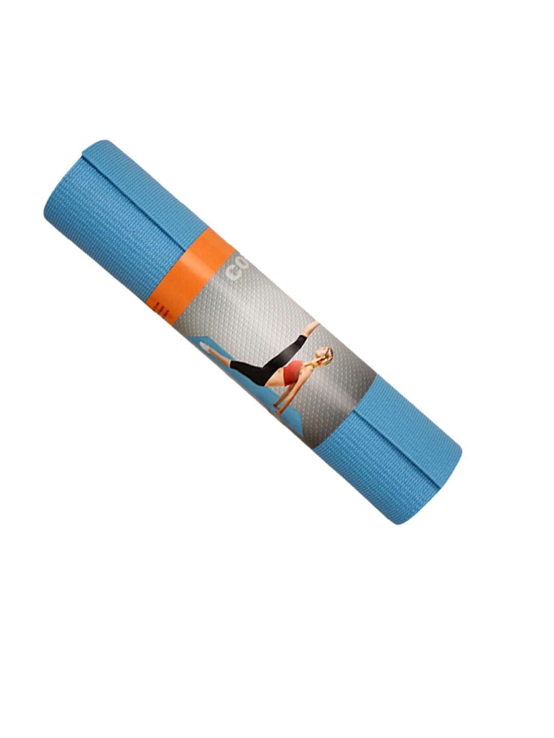 

NIVIA Textured Rectangular Anti-Skid Yoga Mat, Blue