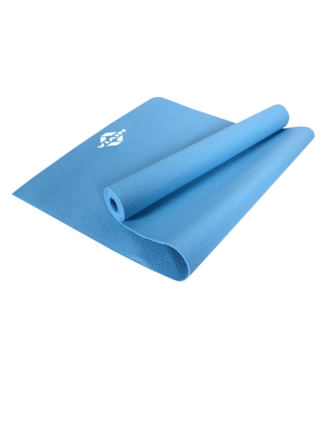 

NIVIA Brand Logo Printed Anti-Skid Yoga Mats, Blue