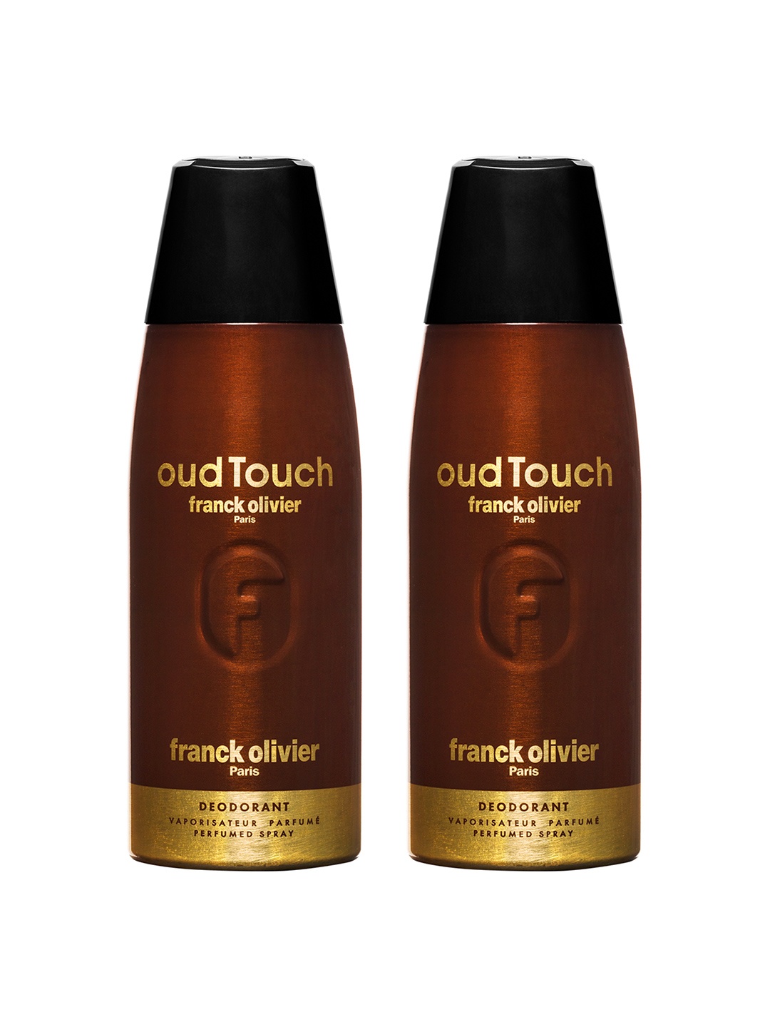 

Franck Olivier Men Set of 2 oudTouch Odour Control Deodorant Spray - 250 ml each, Maroon