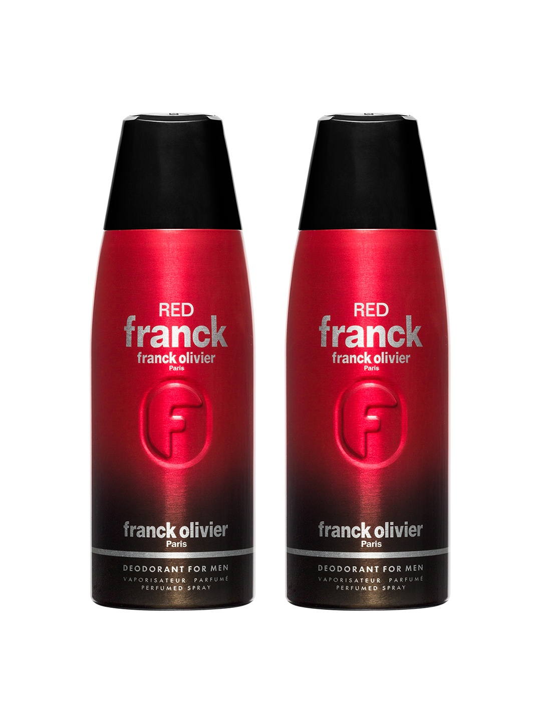 

Franck Olivier Men Set of 2 Red Franck Odour Control Deodorant Spray - 250 ml each