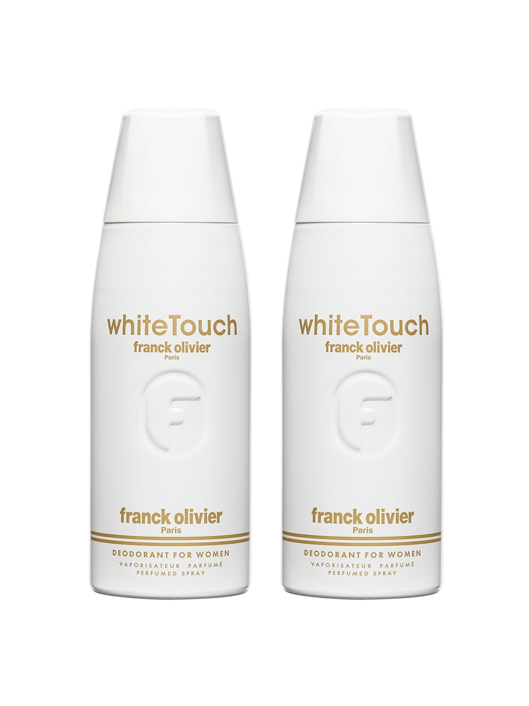 

Franck Olivier Women Set of 2 whiteTouch Odour Control Deodorant Spray - 250 ml each, White