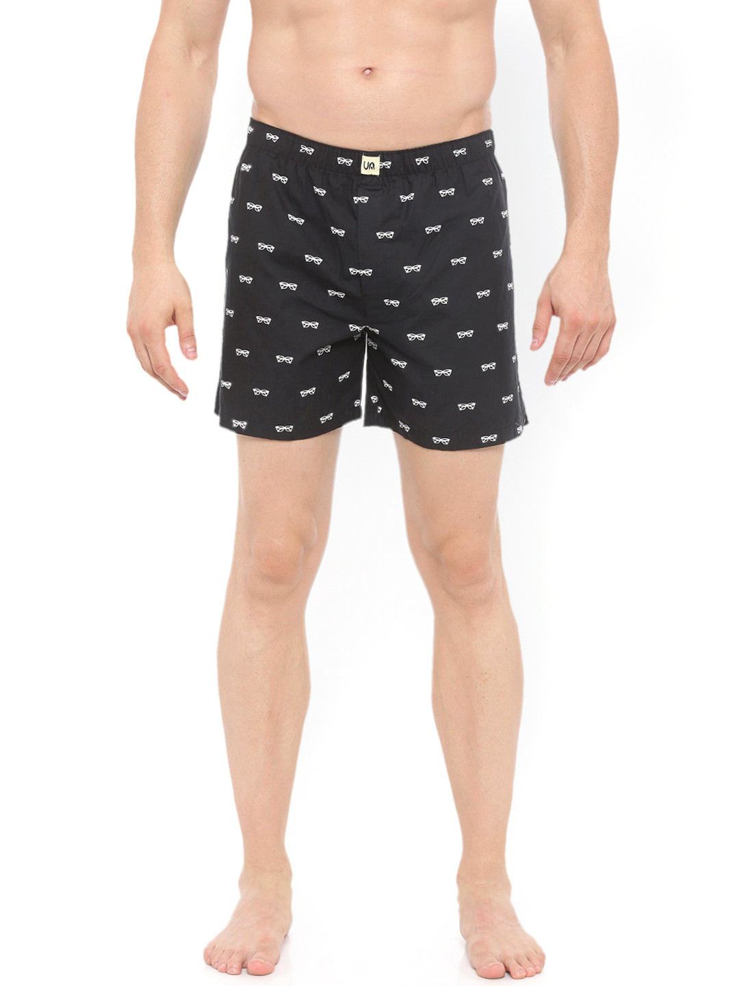 

Urban Dog Men Black Printed Boxers UDBX71