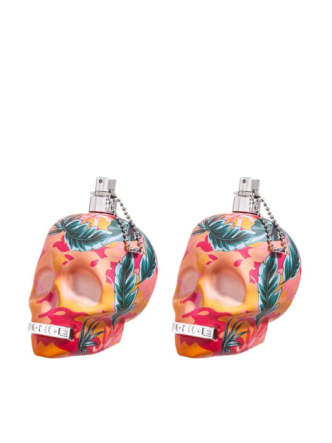 

Police Women Set of 2 To Be Exotic Jungle Eau De Parfum - 40 ml each, Orange