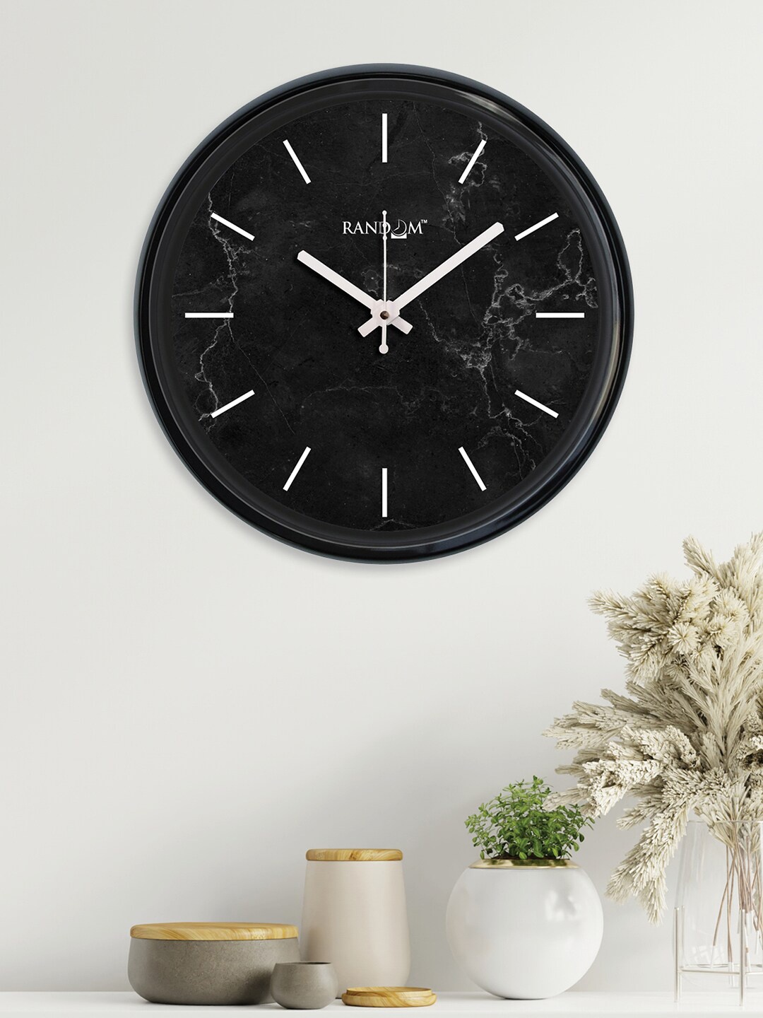 

RANDOM Black & White Printed Contemporary Wall Clock
