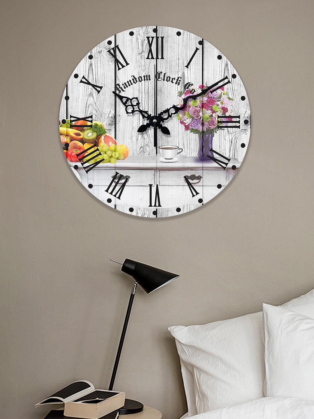 

RANDOM Off-White Analogue 36.8 cm Wall Clock