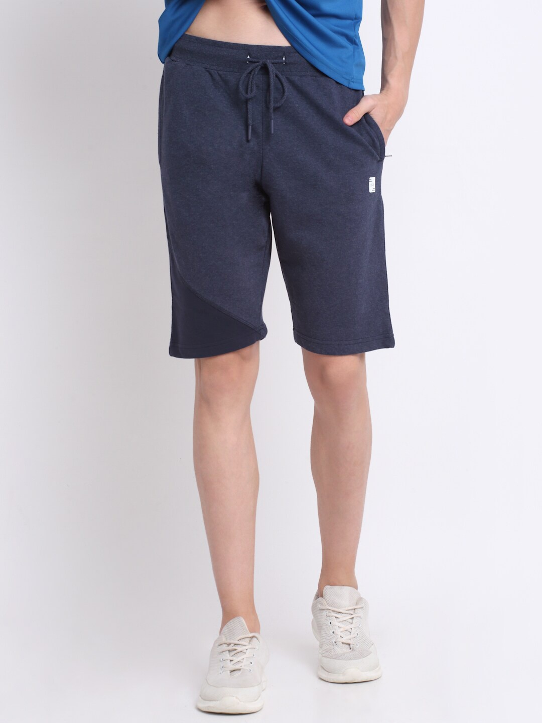 

HARBOR N BAY Men Cotton Outdoor Shorts, Navy blue