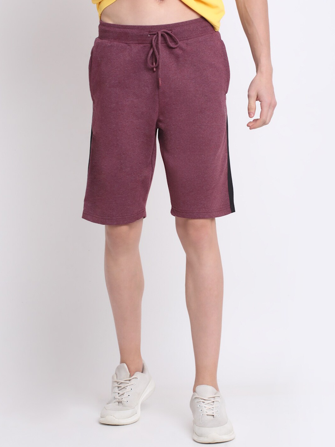 

HARBOR N BAY Men Cotton Outdoor Shorts, Maroon