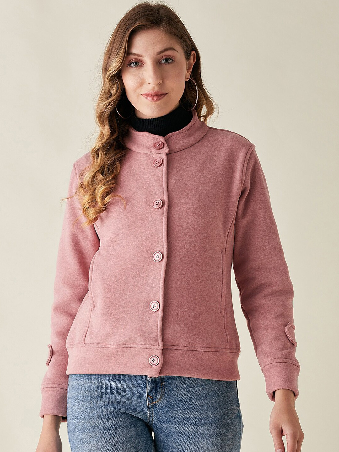 

Modeve Women Lightweight Sweatshirt, Pink