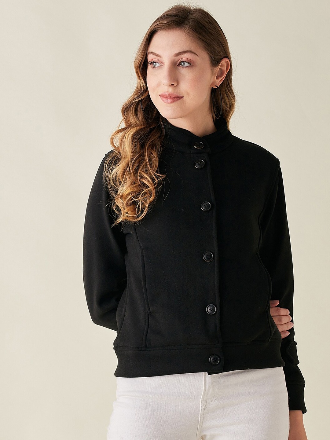 

Modeve Women Lightweight Tailored Jacket, Black