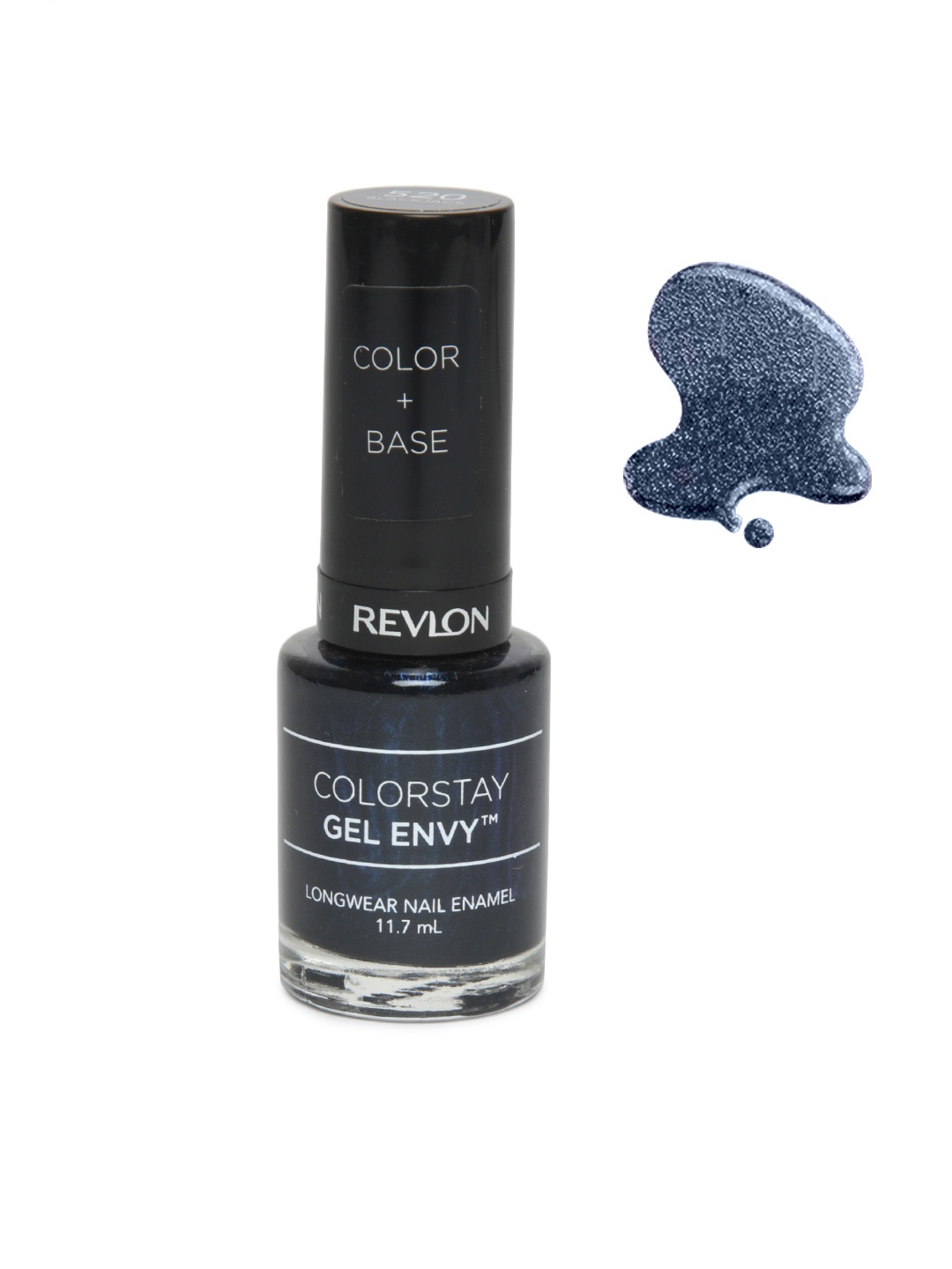 

Revlon Colorstay Gel Envy Long Wear Nail Enamel - Blackjack, Navy blue