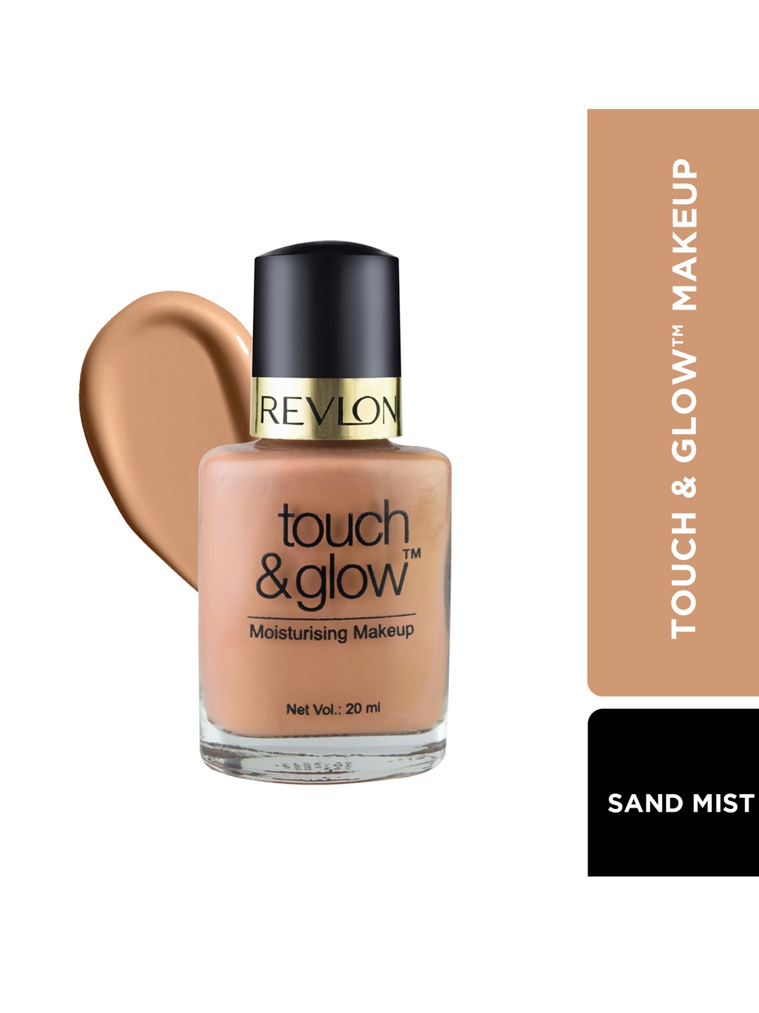 

Revlon Touch & Glow Moisturizing Liquid Make Up - Sand Mist, Nude