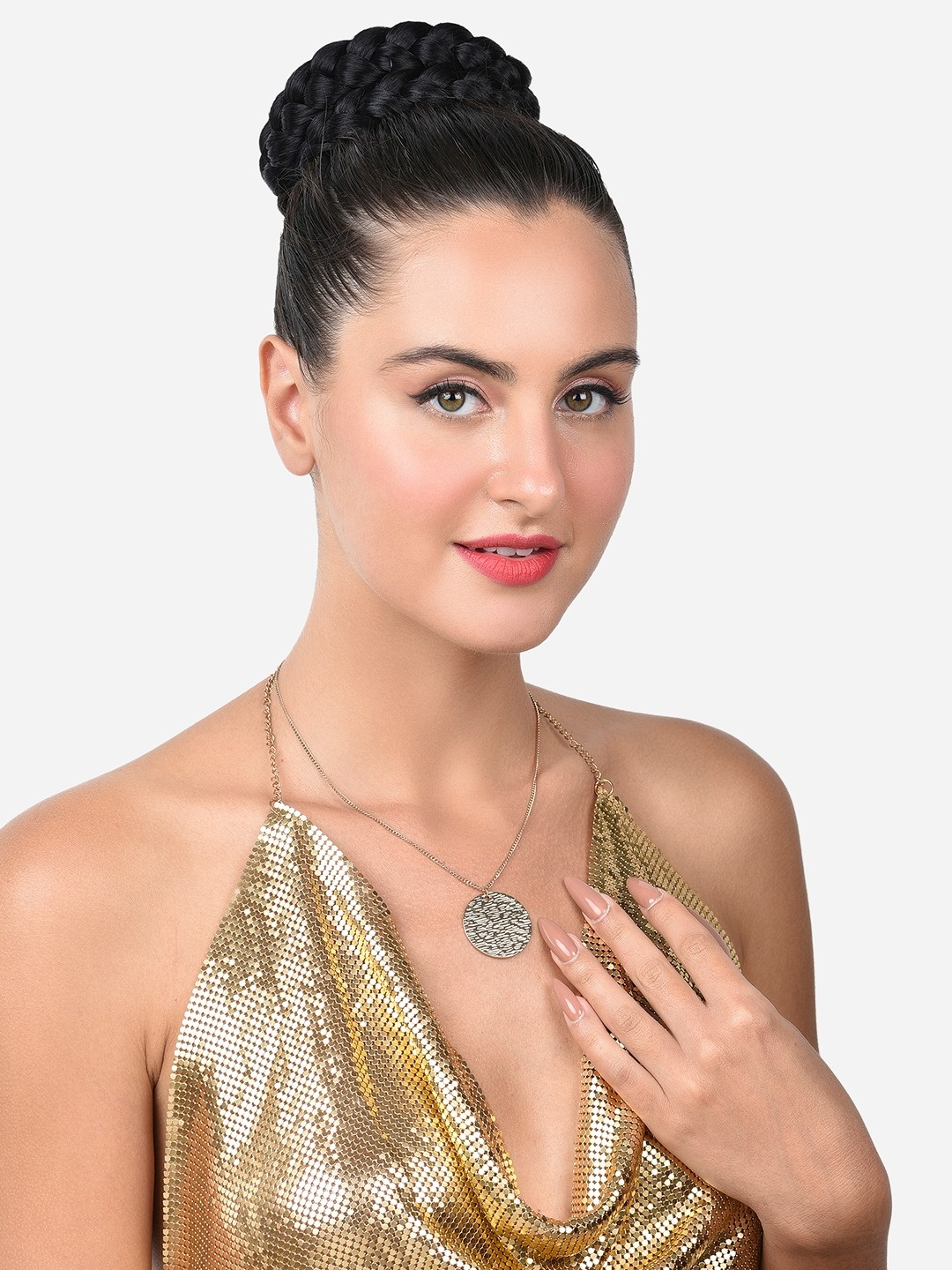 

Zaveri Pearls Gold-Plated Chain