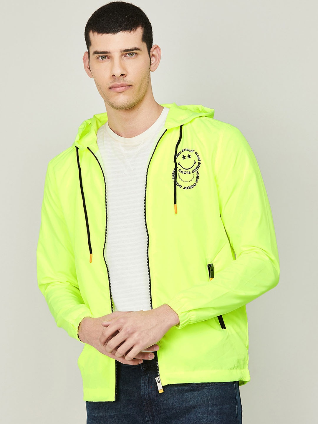 

SmileyWorld Men Sporty Jacket, Green