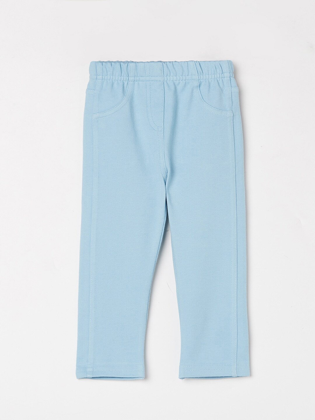 

Juniors by Lifestyle Girls Skinny Fit Washed Cotton Jeggings, Blue