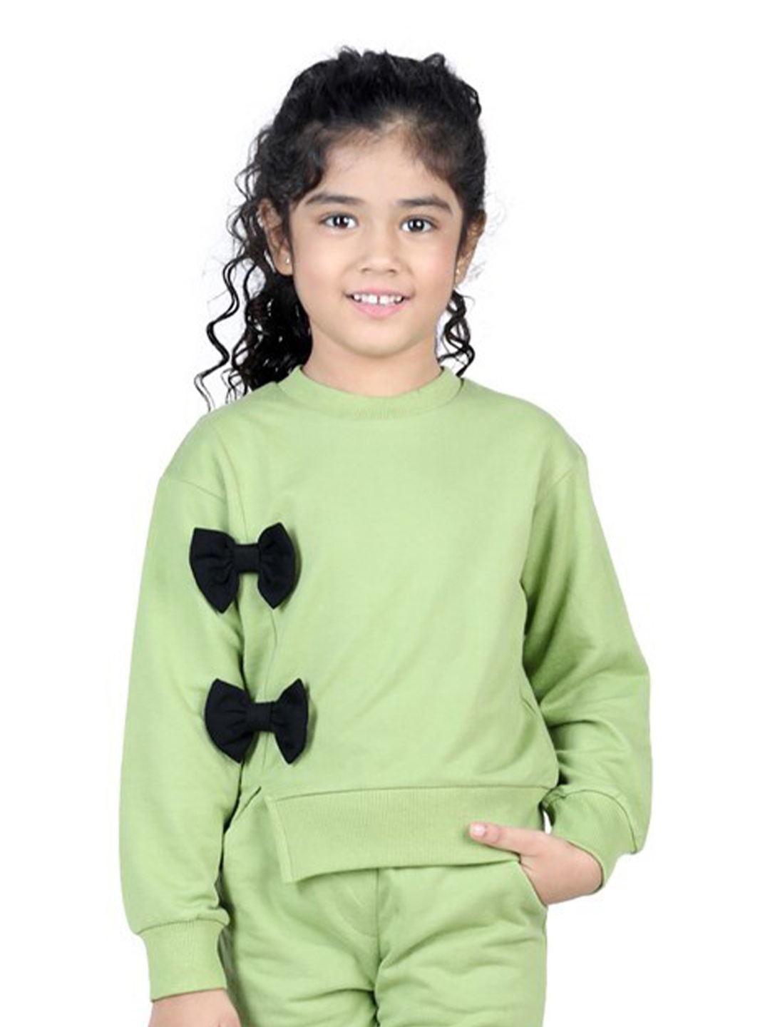 

AWW HUNNIE Girls Sweatshirt, Green