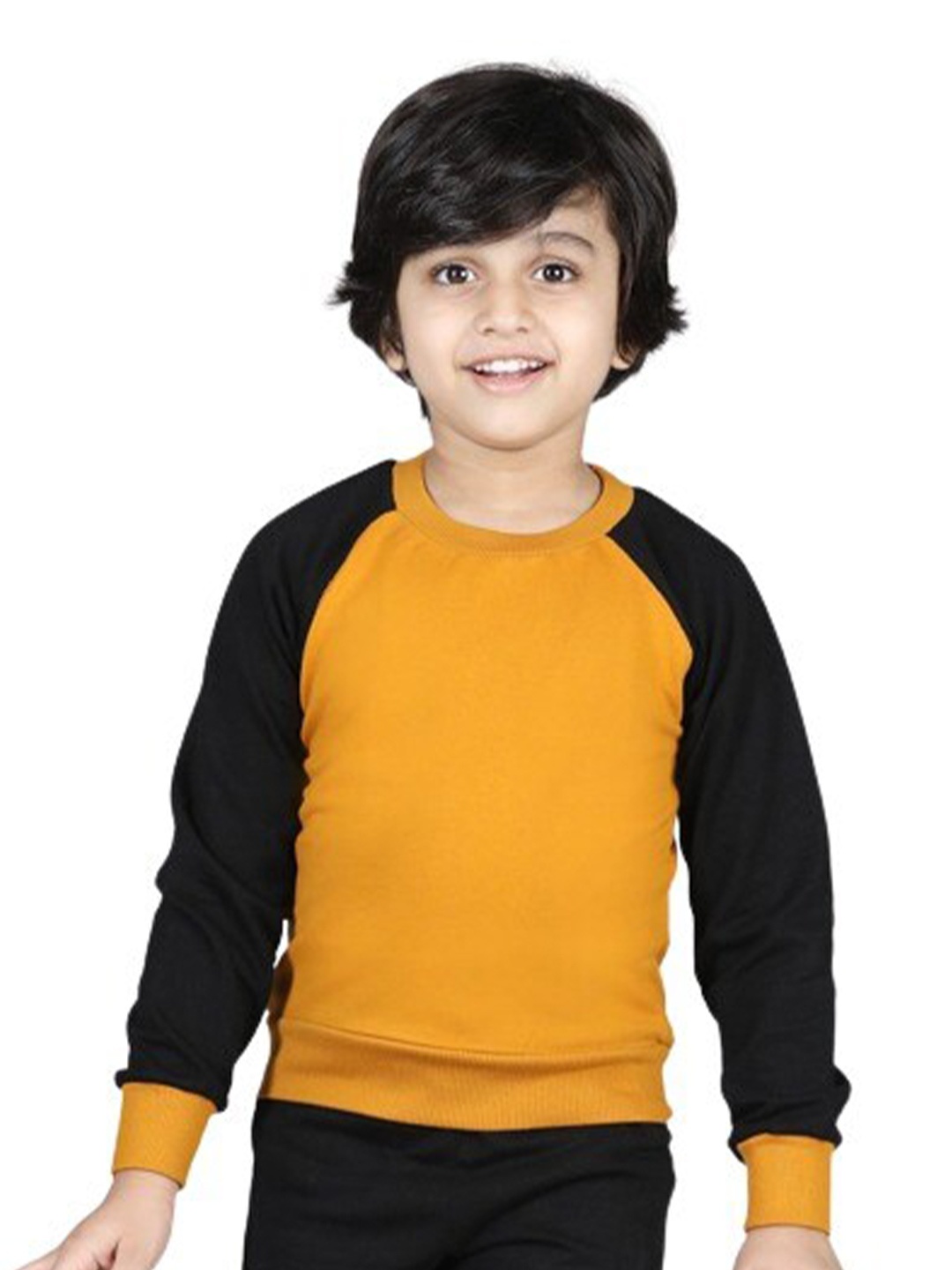 

AWW HUNNIE Boys Sweatshirt, Mustard