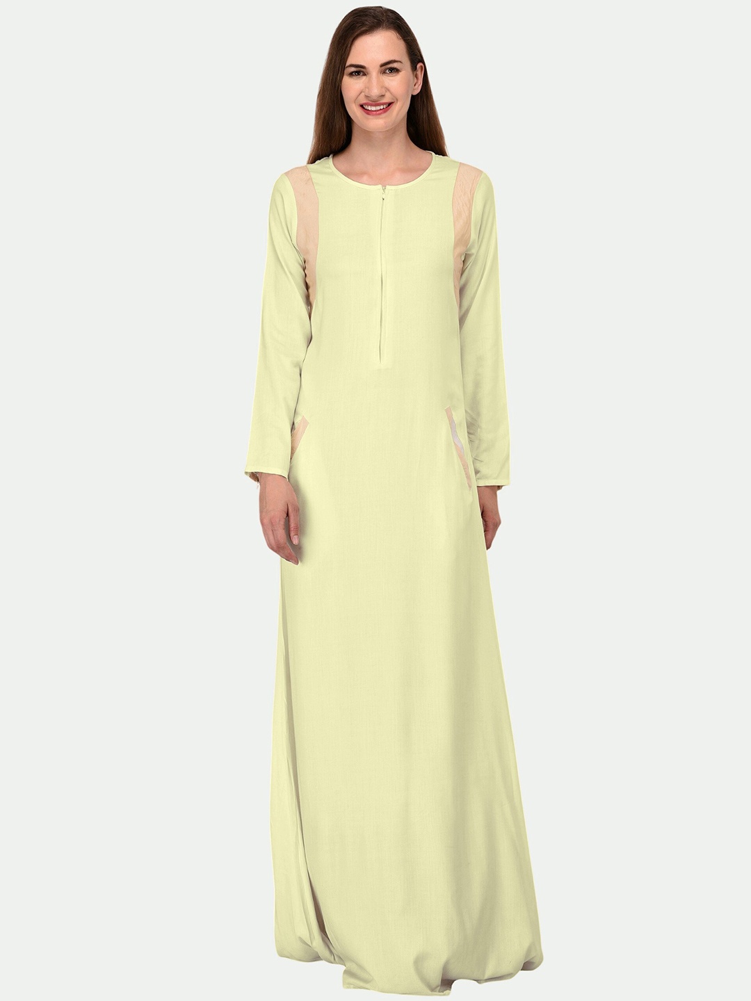 

PATRORNA Maxi Nightdress, Cream