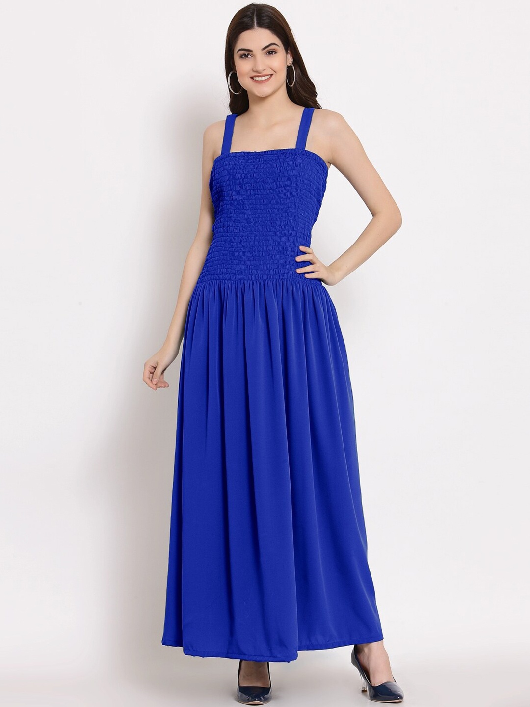 

PATRORNA Maxi Cotton Dress, Blue