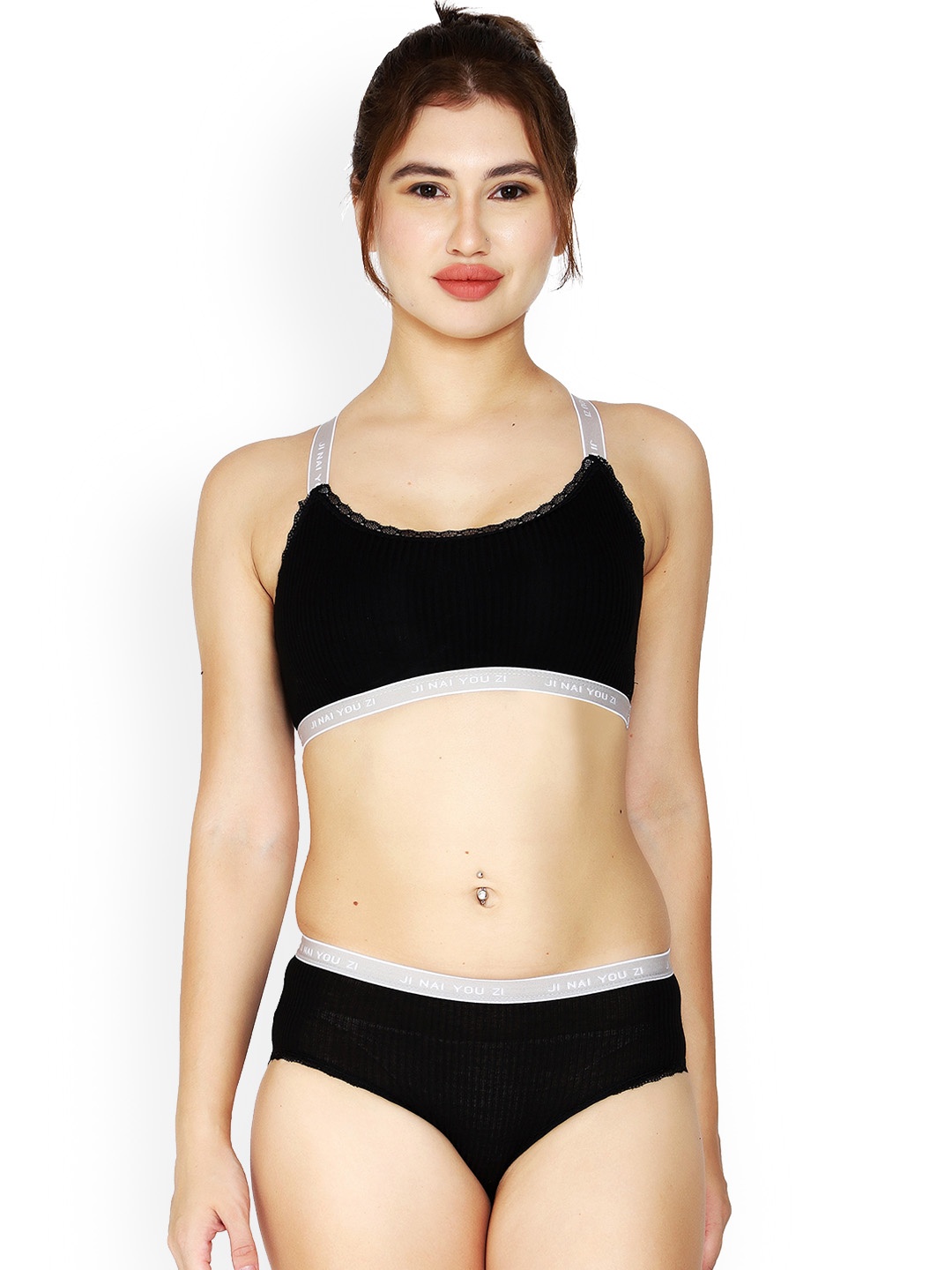 

BRACHY Multi ways Straps Lingerie Set BCA_SET325A1-28A-Black