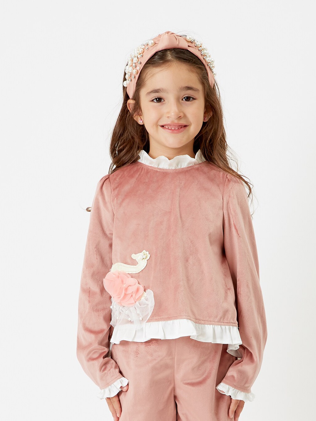 

One Friday Girls Top, Pink