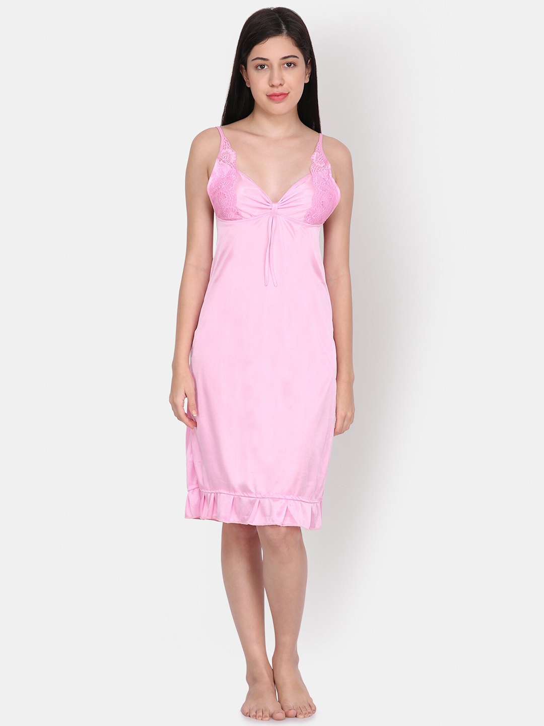 

Ms Lingies Satin Nightdress, Pink