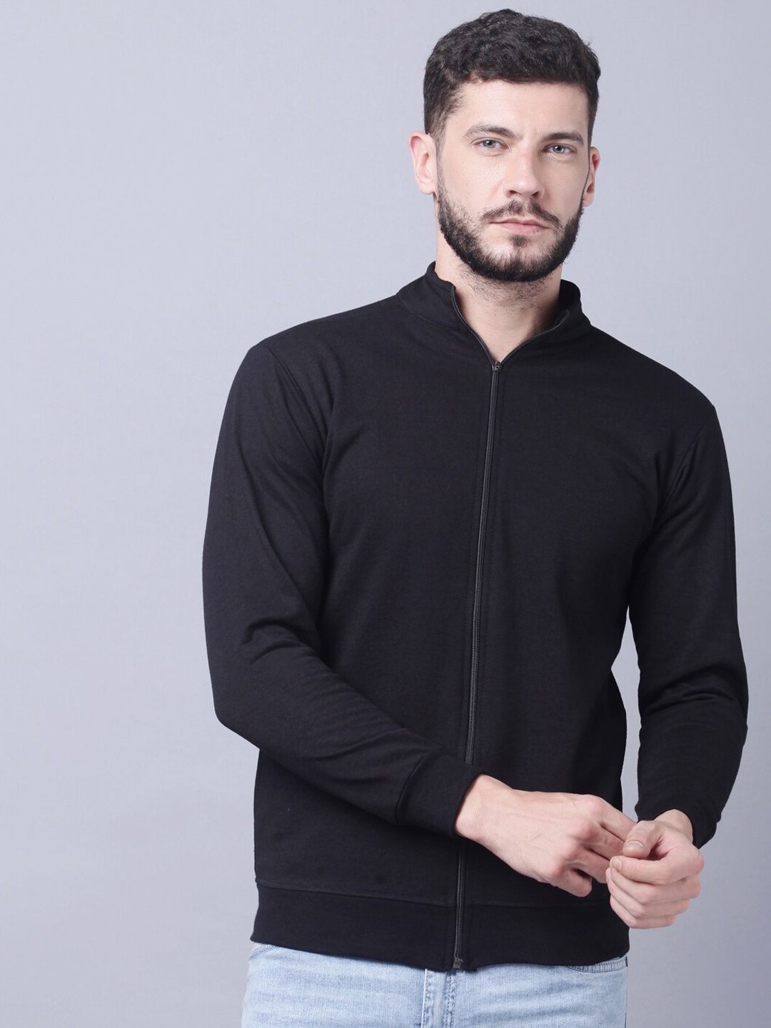 

THE EG STORE Men Fleece Sweatshirt, Black
