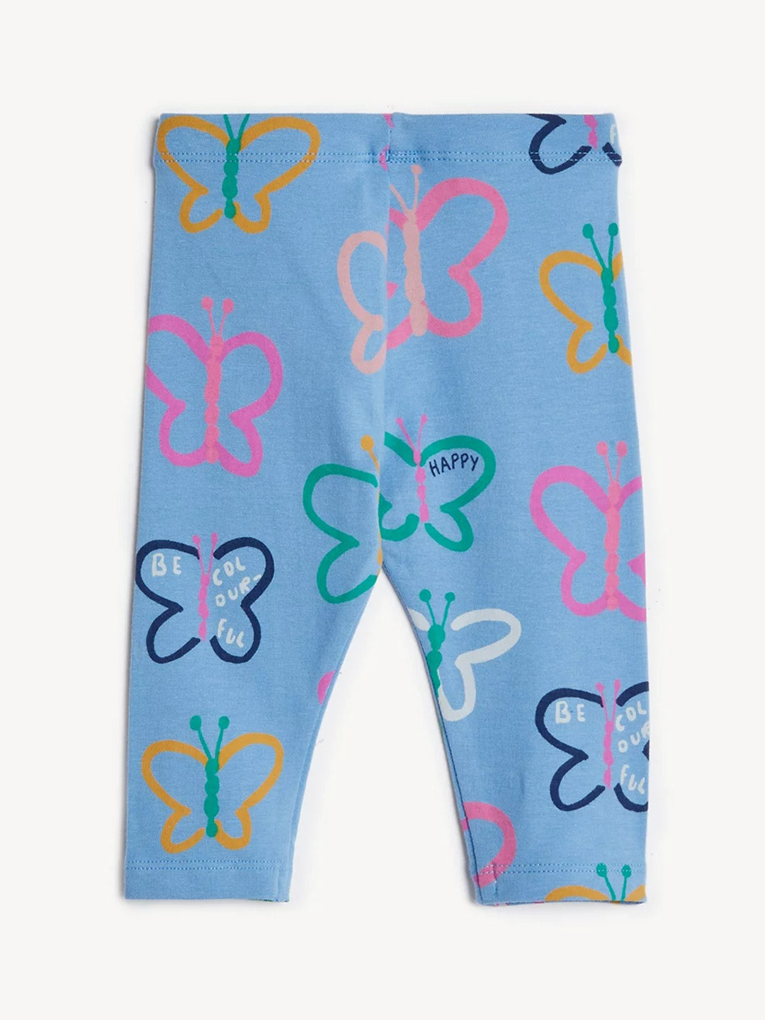

Marks & Spencer Infants Printed Ankle Length Leggings, Blue