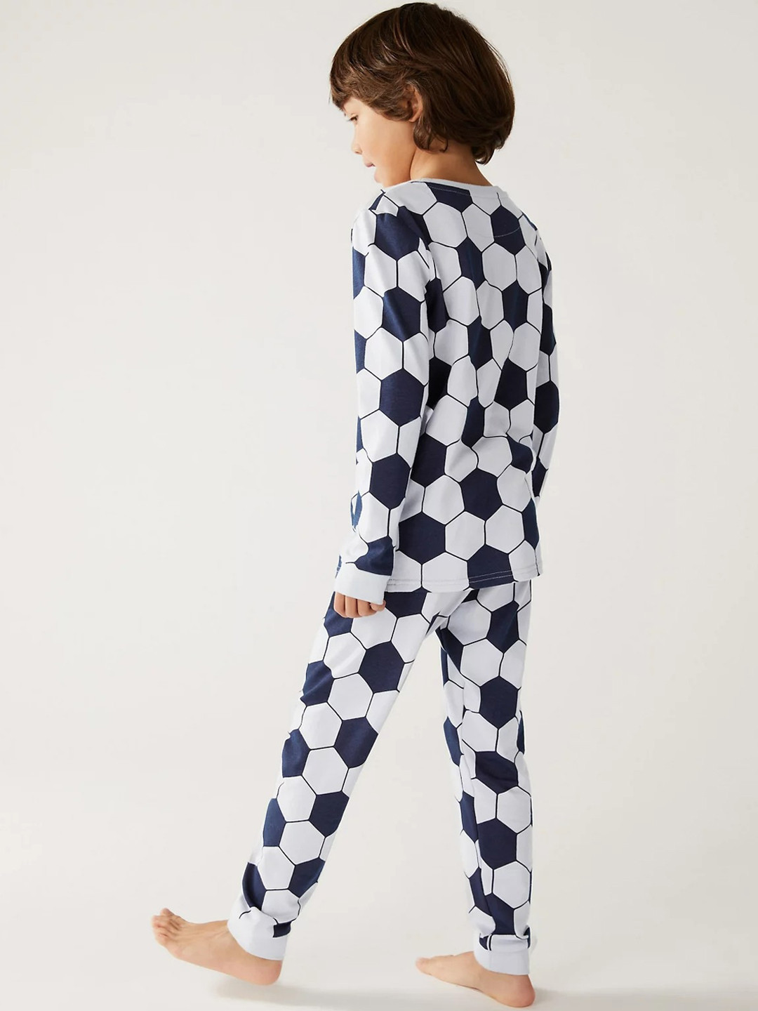 

Marks & Spencer Boys Printed Night suit, Grey