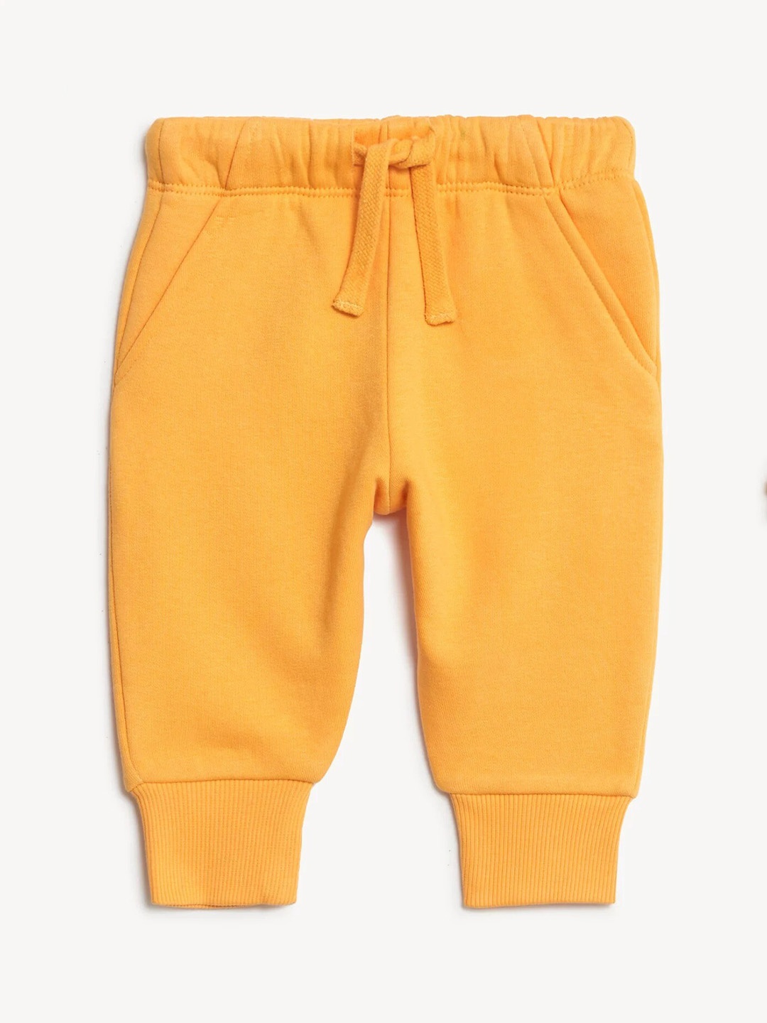 

Marks & Spencer Boys High-Rise Joggers Trousers, Yellow