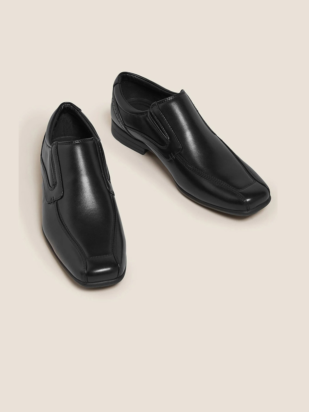 

Marks & Spencer Men Solid Loafers, Black