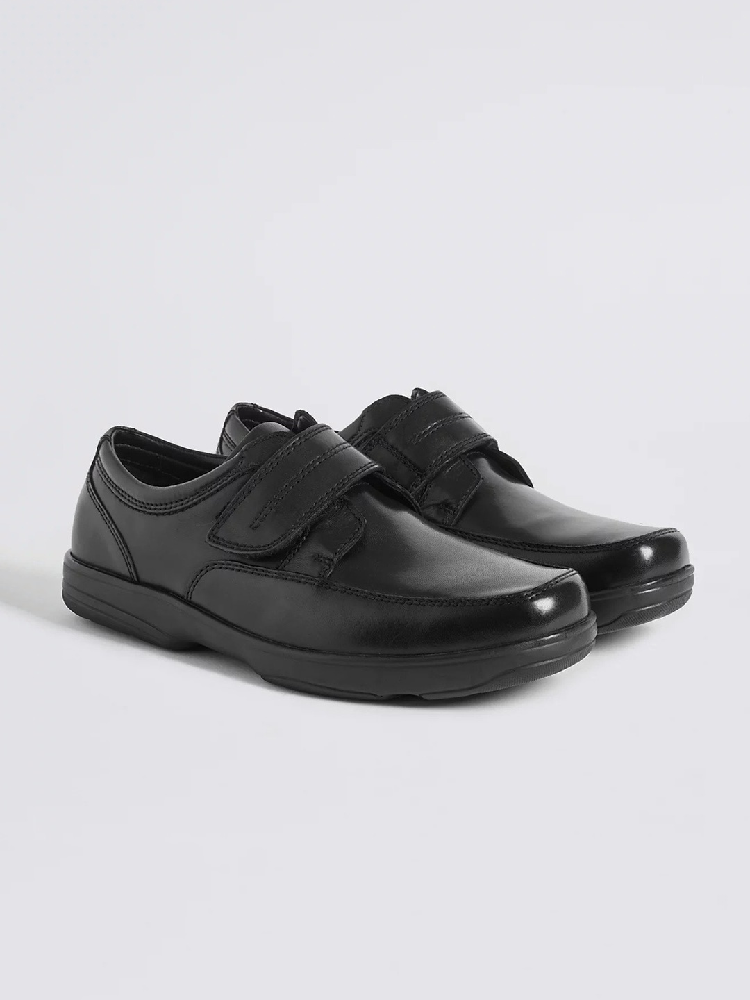 

Marks & Spencer Men Leather Slip-On Sneakers, Black