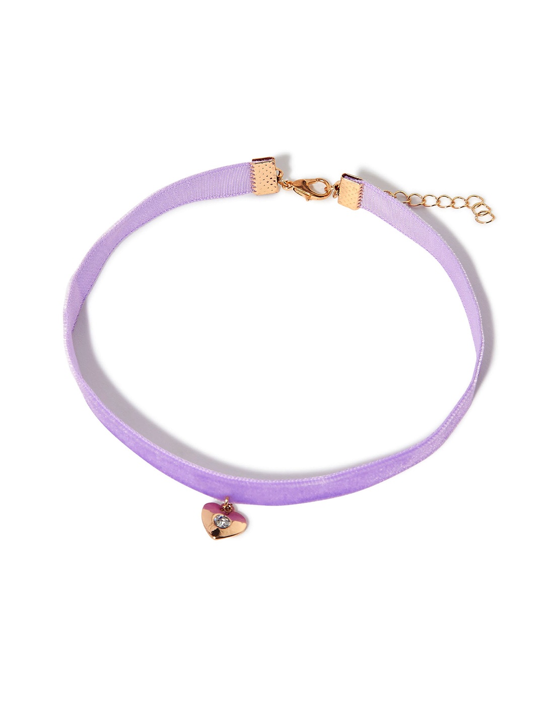 

Accessorize Girls Choker Necklace, Purple